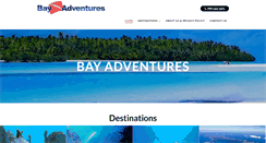 Desktop Screenshot of bayadventures.com